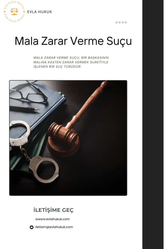 Mala zarar verme suçu