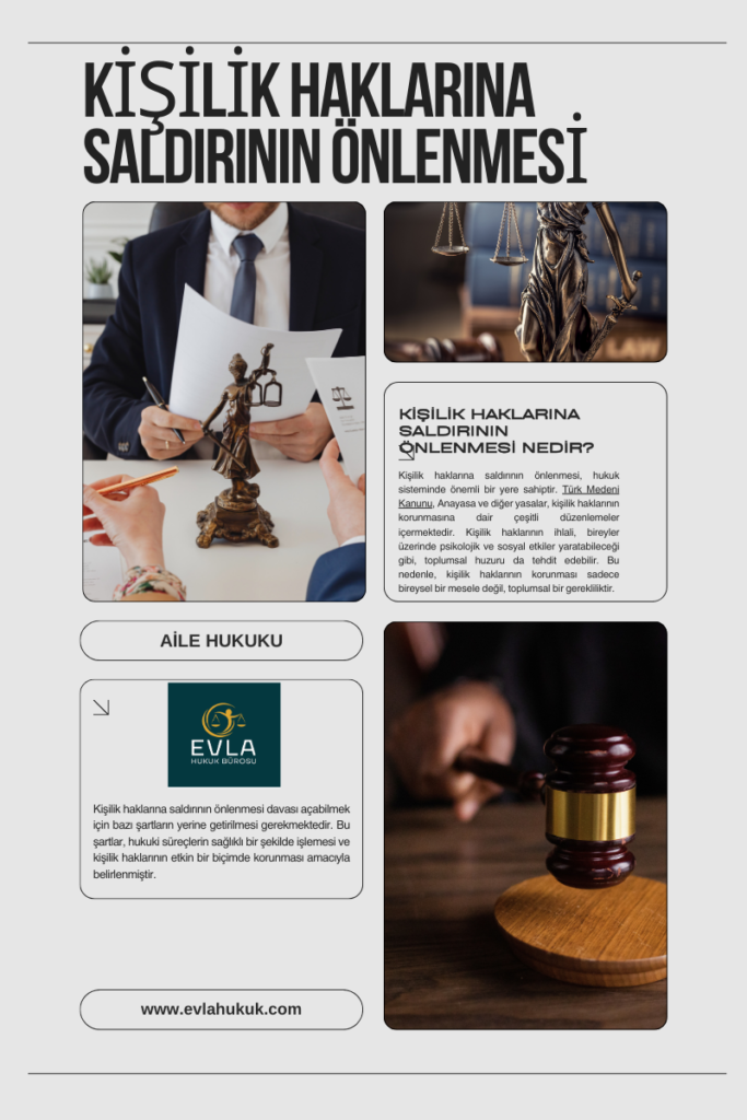 Kişilik Haklarına Saldırının Önlenmesi