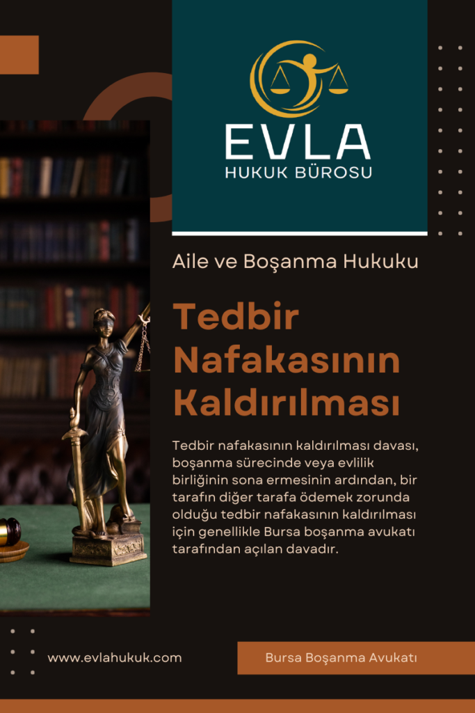 Tedbir Nafakasının Kaldırılması