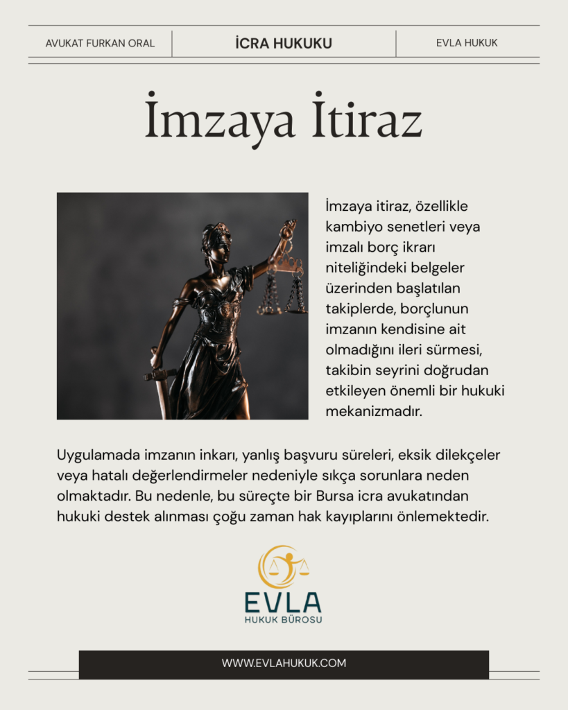 İmzaya İtiraz