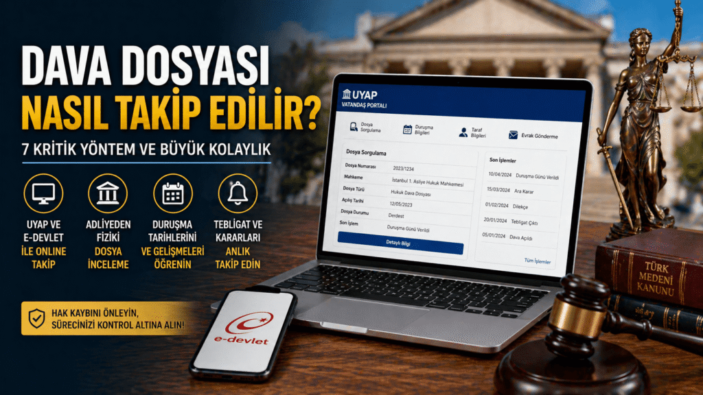Dava Dosyası Nasıl Takip Edilir?