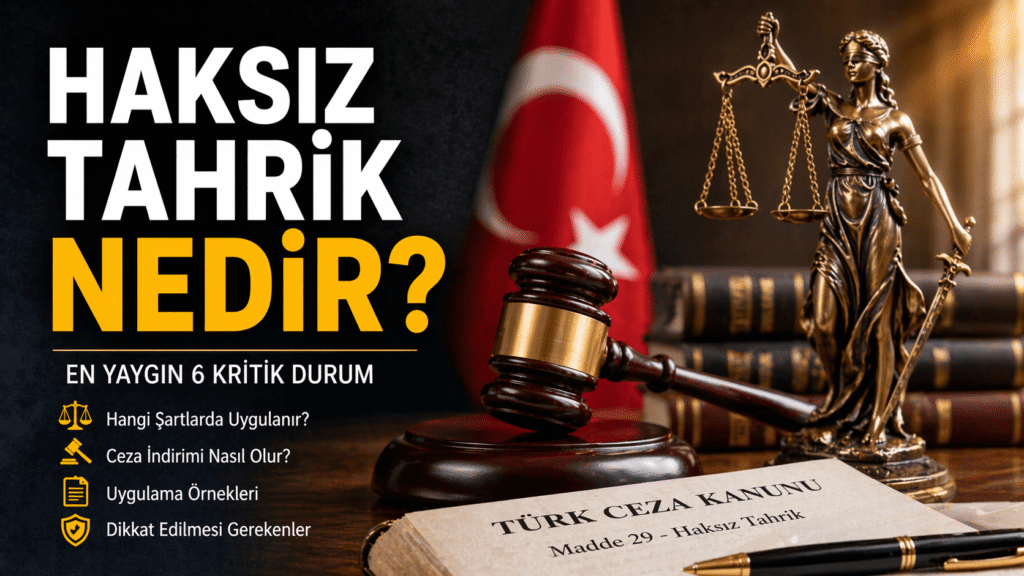 Haksız Tahrik Nedir?