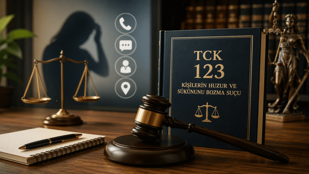 TCK 123 Kişilerin Huzur ve Sükûnunu Bozma Suçu