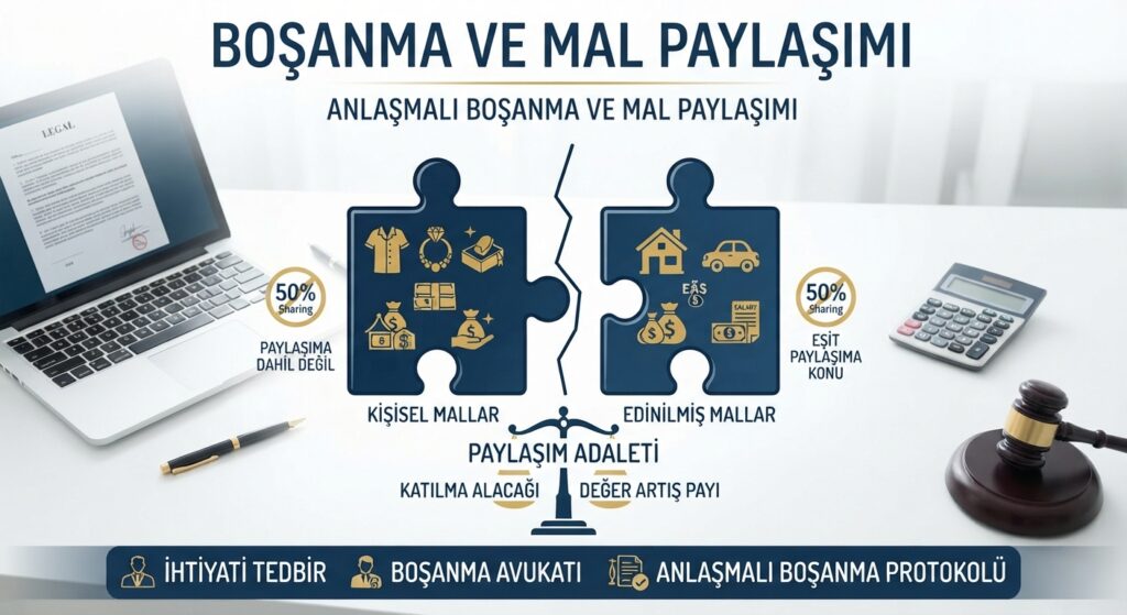 Boşanma Ve Mal Paylaşımı (Anlaşmalı Boşanma Ve Mal Paylaşımı)