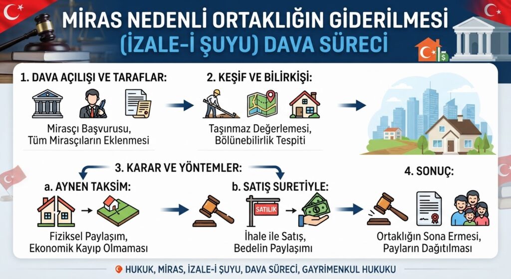 Ortaklığın Giderilmesi (Miras Nedenli)