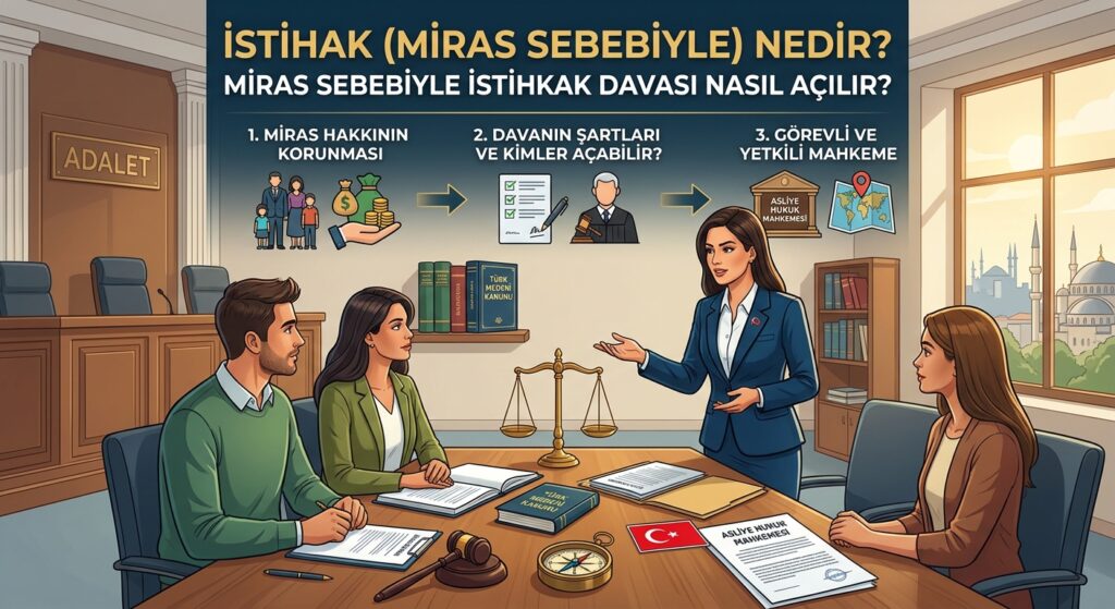 İstihkak (Miras Sebebiyle) Nedir? Miras Sebebiyle İstihkak Davası Nasıl Açılır?